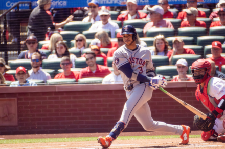 Astros shortstop Jeremy Pena is currently on the injured list for a fractured fingertip.