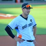 Shay Whitcomb has been recalled from the Space Cowboys as Isaac Paredes is on leave.