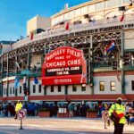 The second-oldest field in the MLB, Wrigley Field is a landmark in Chicago.