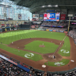 Daikin Park in Houston, Texas, is where the Astros play.