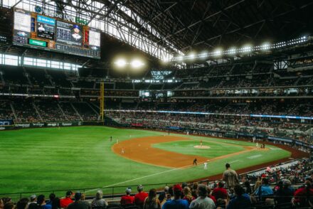 Globe Life Field in Arlington is where the Texas Rangers play.