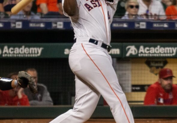 Yordan Alvarez continues to blow everybody away this season.