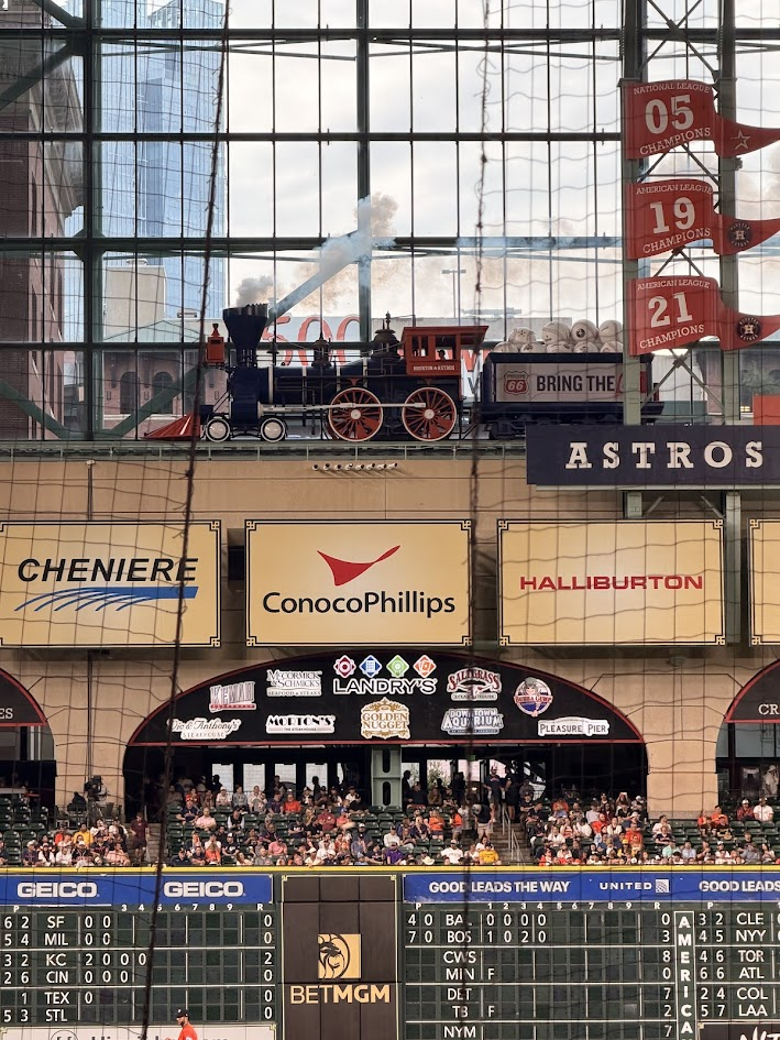 The Houston Astros home run train is ready to go.