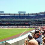 Angel Stadium in Anaheim, CA, is an open-air venue.