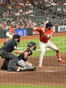 Jeremy Peña got his fourth HR of the season.
