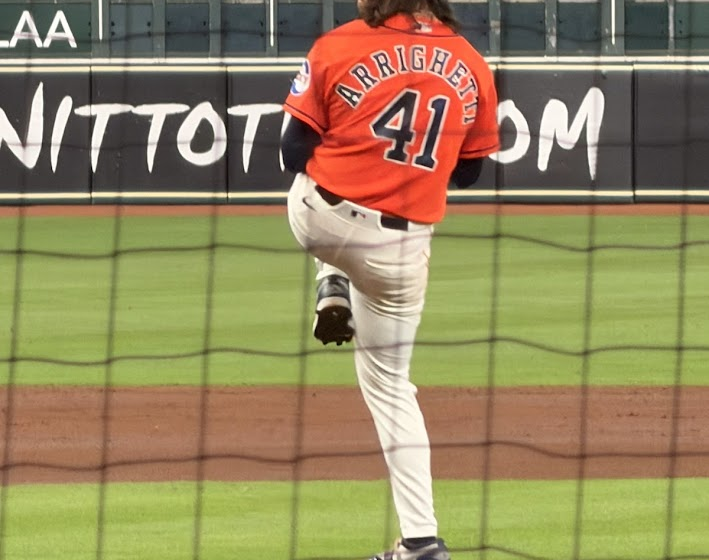 Spencer Arrighetti has carried the Astros through a rocky start to the season.
