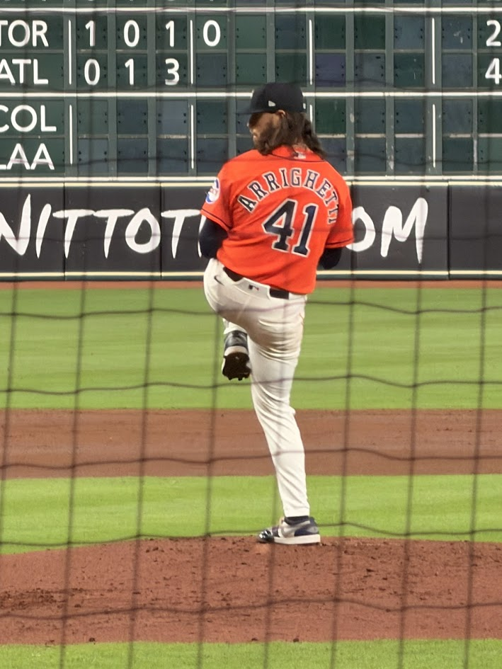 Spencer Arrighetti has carried the Astros through a rocky start to the season.