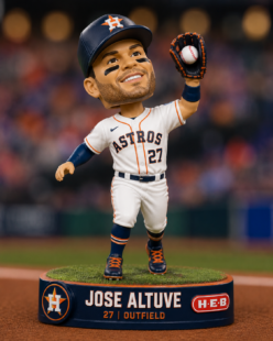 All fans at Saturday's game will receive a Jose Altuve bobblehead.
