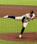 Bryan Abreu got his 500th career strikeout during Wednesday's game.