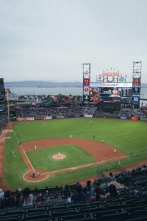 Oracle Park is home to the San Francisco Giants.