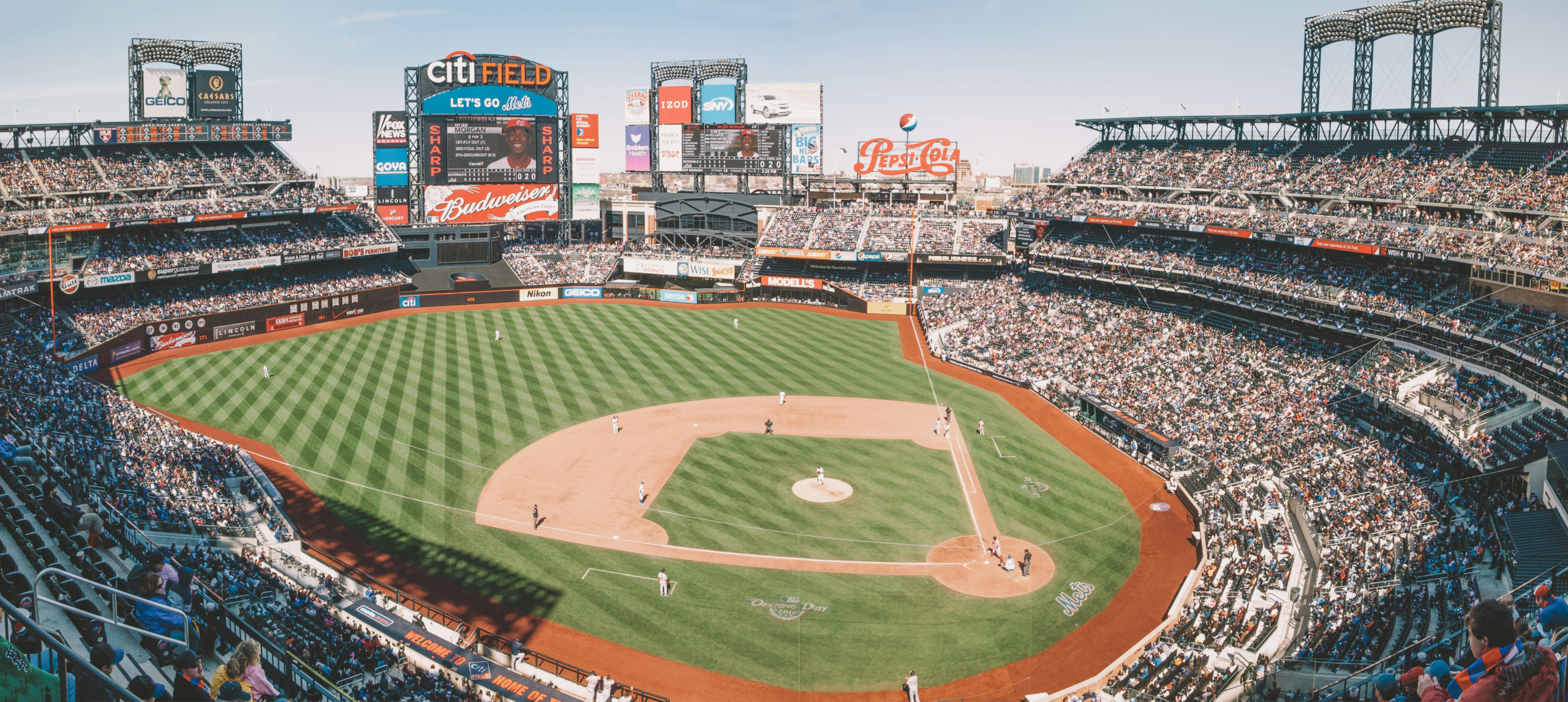 Citi Field in Queens, NY, is home to the Mets.