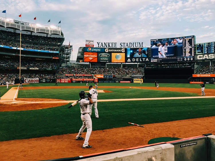 Yankee Stadium in the Bronx, where the Houston Astros faced the New York Yankees on August 26, 2026.